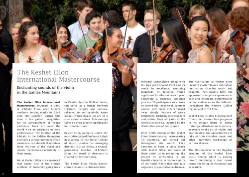 International Violin and String Mastercourse International Violin and ...