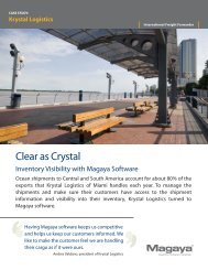 Krystal Logistics - Magaya