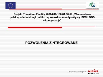 Pozwolenie zintegrowane - IPPC