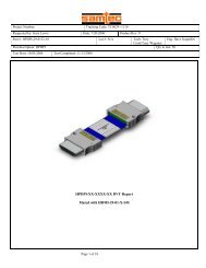 HPDPI-XX-XXXX-XX DVT Report Mated with HDMI-29-01 ... - Samtec