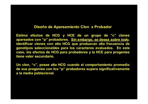 âGenÃ©tica Cuantitativa y Mejoramiento de Papas Autotetraploidesâ