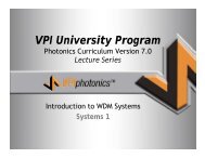 VPI University Program - Electromagnetic Fields and Photonics ...
