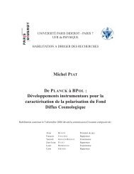 Michel PIAT Développements instrumentaux pour la ... - Tel