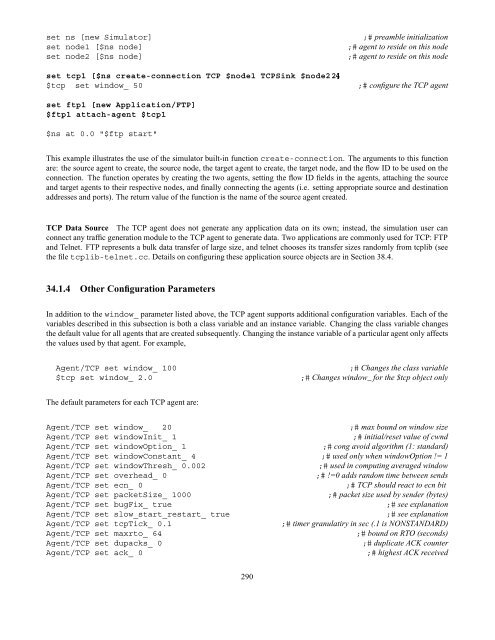 The ns Manual (formerly ns Notes and Documentation)1 - NM Lab at ...