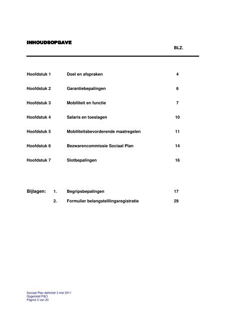 Download hier het sociaal plan. - Zorggroep Oude en Nieuwe Land