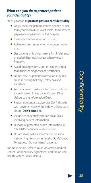 D u k e Details - Advanced Clinical Practice - Duke University