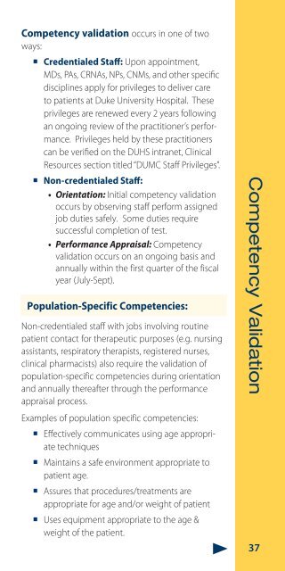D u k e Details - Advanced Clinical Practice - Duke University