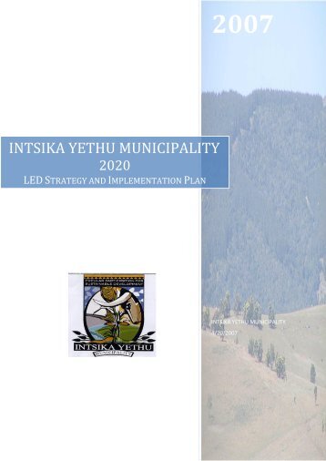 iym 2020 led strategy and implementation plan - Intsika Yethu ...