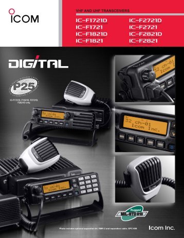 vhf and uhf transceivers - Icom France