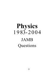 jamb past questions physics 1983-2004 - Resourcedat