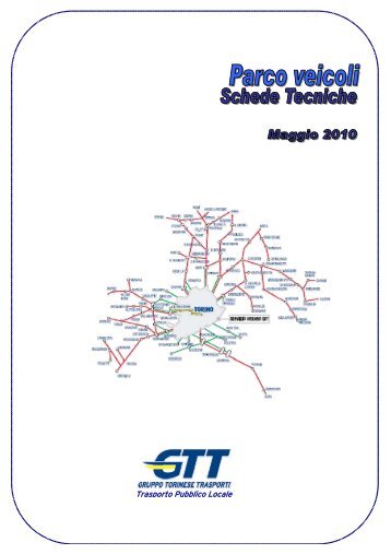 Schede tecniche del parco veicoli TPL - CittÃ  di Torino