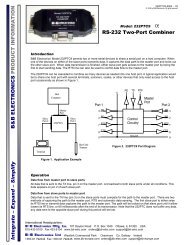 485CSP2 - Datasheet - RS-232 To RS-485 Converter