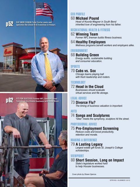 Spring 2012 - Northwest Indiana Business Quarterly Magazine