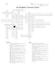 1_09 Lab Equipment Crossword Puzzle Ch.pdf - Whitnall High School