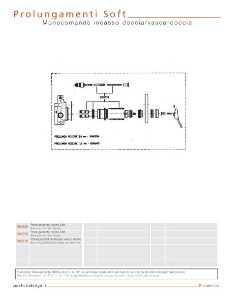 Miscelatori monocomando Single Lever mixers - Zucchetti