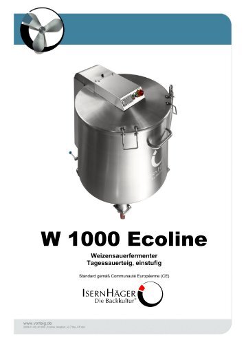 W 1000 Ecoline - IsernHÃ¤ger