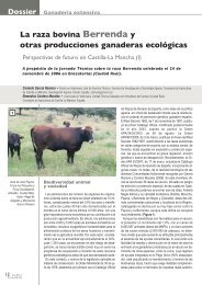 La raza bovina Berrenda y otras producciones ganaderas