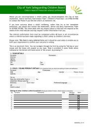 Confirmation of referral form