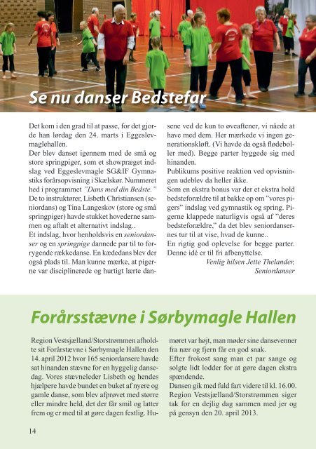 danseretningen - Landsforeningen Dansk Senior Dans