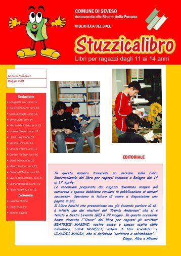 Libri per ragazzi dagli 11 ai 14 anni - Comune di Seveso