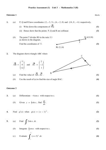 Unit 3 NAB Revision - Mathsrevision.com