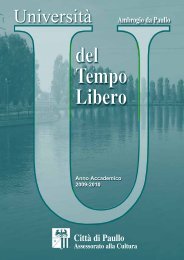 del Tempo Libero - Sistema bibliotecario Milano Est