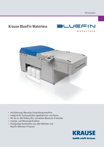 Krause Bluefin Waterless