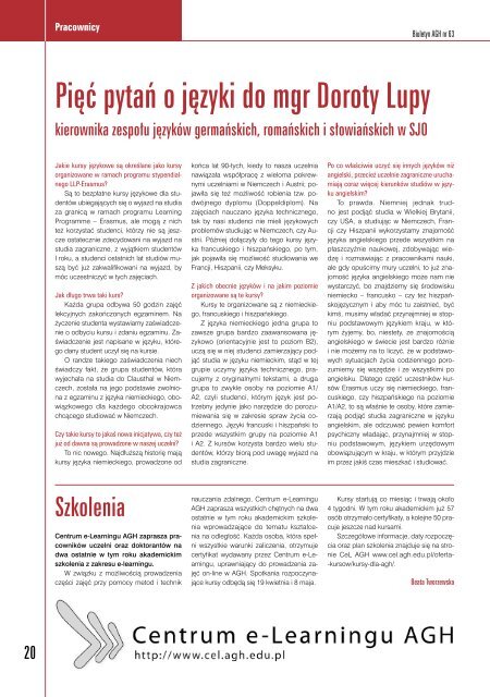 Wersja PDF - Strona GÅÃ³wna - AGH