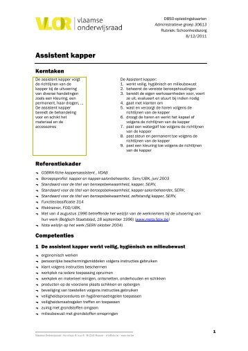 Assistent kapper