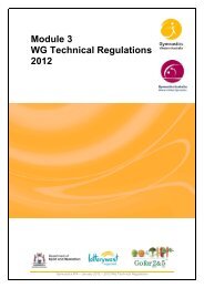 Module 3 WG Technical Regulations 2012 - Gymnastics Australia