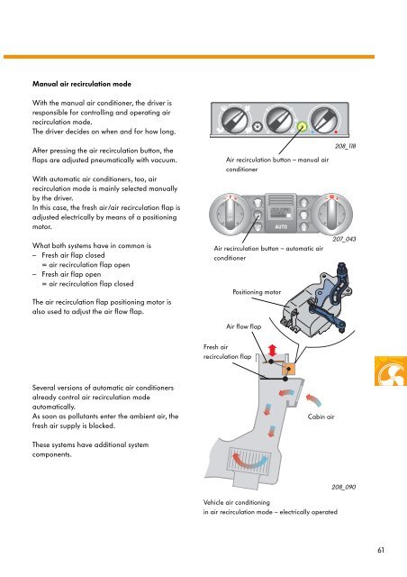 Self-Study Programme 208 Air Conditioner in the Motor ... - Volkspage