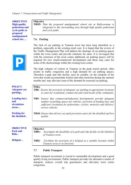 Tramore Local Area Plan - Waterford County Council