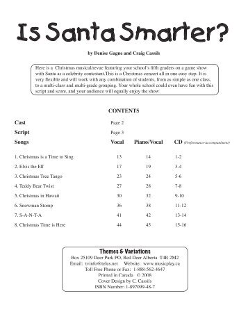 Is Santa Smarter samples.indd - Themes & Variations