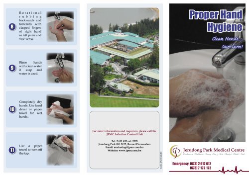 Hand Hygiene flyer.indd - Jerudong Park Medical Centre