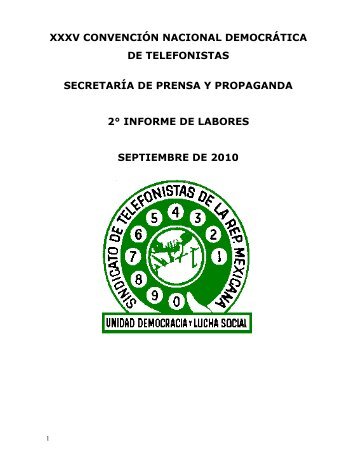 Secretaria de Prensa y propaganda - STRM