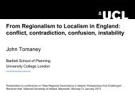 From Regionalism to Localism in England - Regional Studies ...