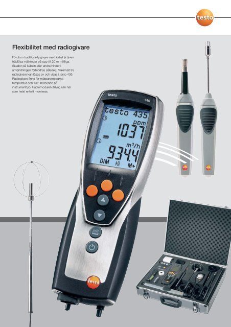 testo 435 - Nordtec Instrument AB