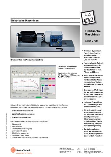 D 2700 DE Elektrische Maschinen V02