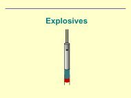 Blaster's Training Modules - Module 1 - Explosives - National ...