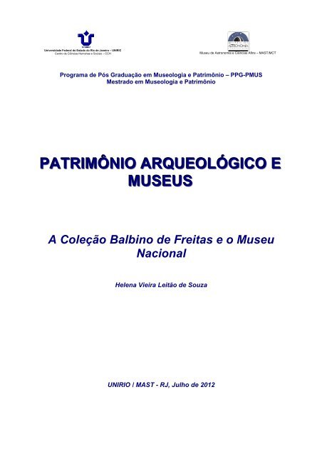 VersÃ£o Final Helena - PPG-PMUS - Museu de Astronomia e ...