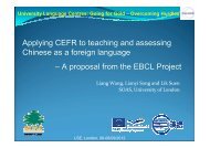 Applying CEFR to Teaching and Assessing ... - EBCL - Eu.com