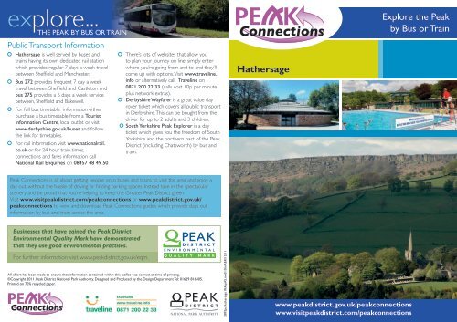 explore... - Peak District National Park Authority