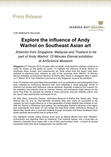 Explore the influence of Andy Warhol on Southeast Asian art ...