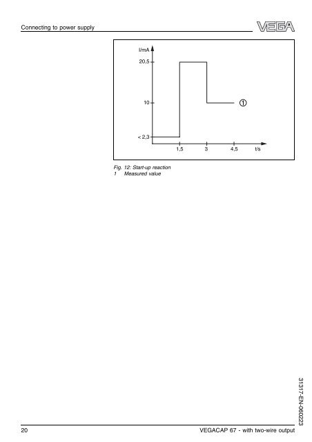 Operating Instructions - VEGACAP 67 with two-wire output - Insatech