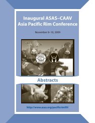 Inaugural ASASâCAAV Asia Pacif ic Rim Conference Abstracts