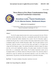 Three-Phase to Five-Phase Transformation Using a Special ...