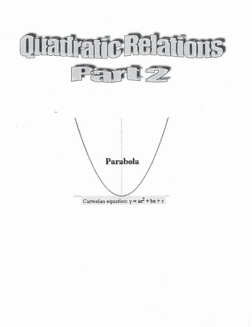 Unit 3 Handouts