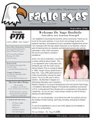 a Publication your Eastvalley PTA - Eastvalley Elementary School