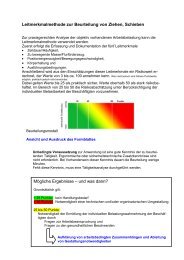 Beurteilung von Ziehen und Schieben anhand von Leitmerkmalen ...