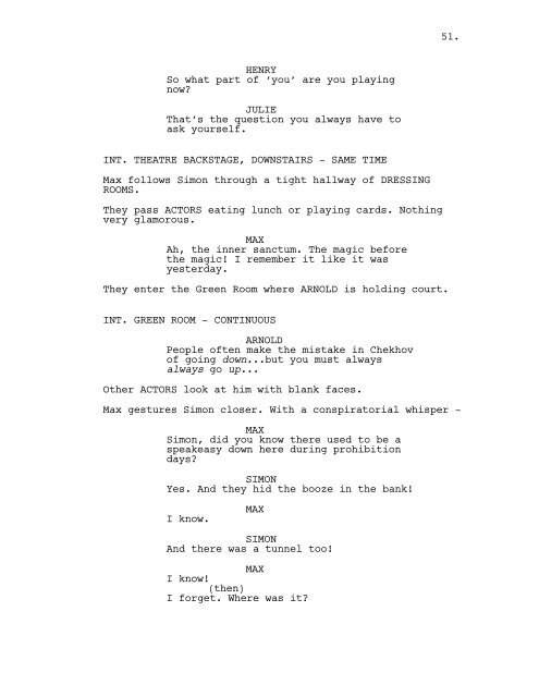 script for Henry's Crime - Whoa is (Not)